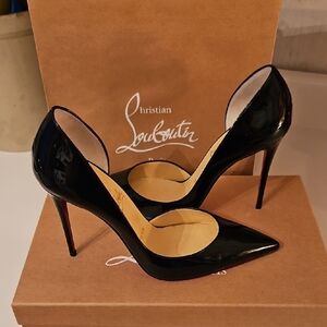 Christian Louboutin Glossy Black Heels